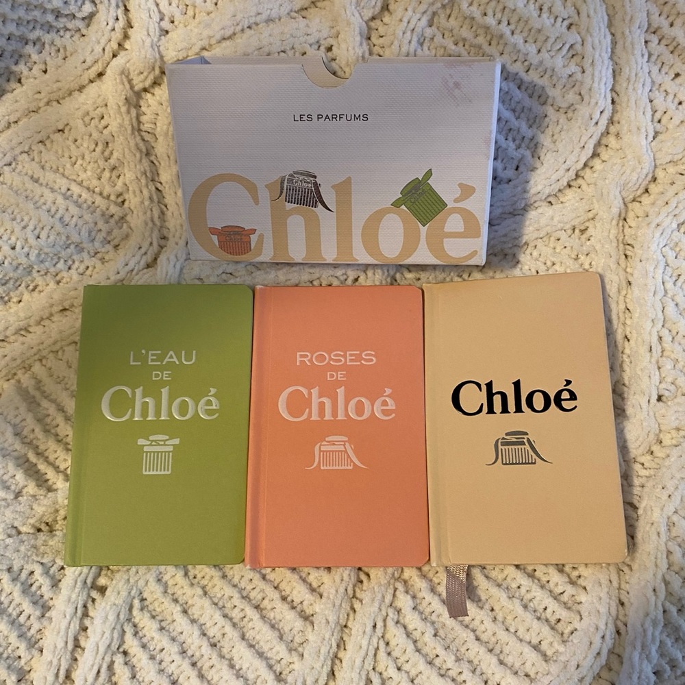 Authentic Chloe notebooks